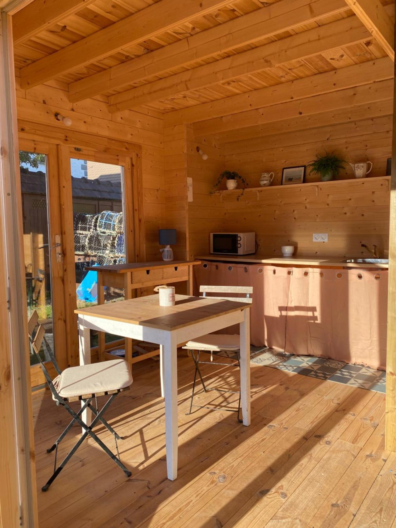 Maison En Bois 1 Chambre 4 Couchages Type Tiny House Granville Buitenkant foto